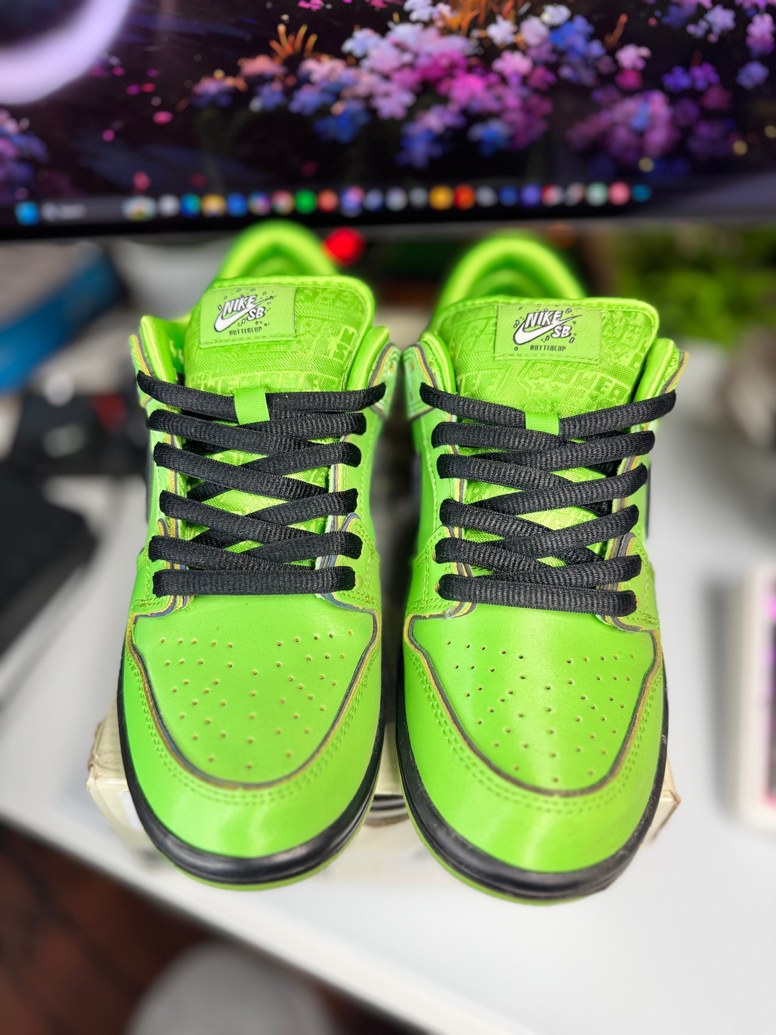 "Buttercup Powerpuff" Nike SB Dunk Low