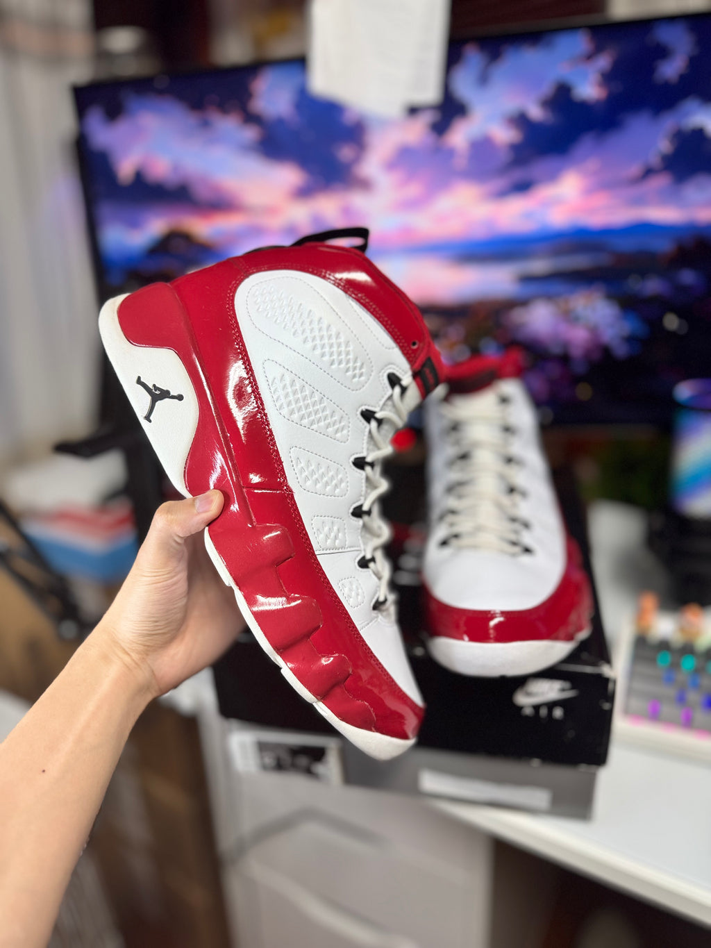 "Gym Red" Air Jordan Retro 9