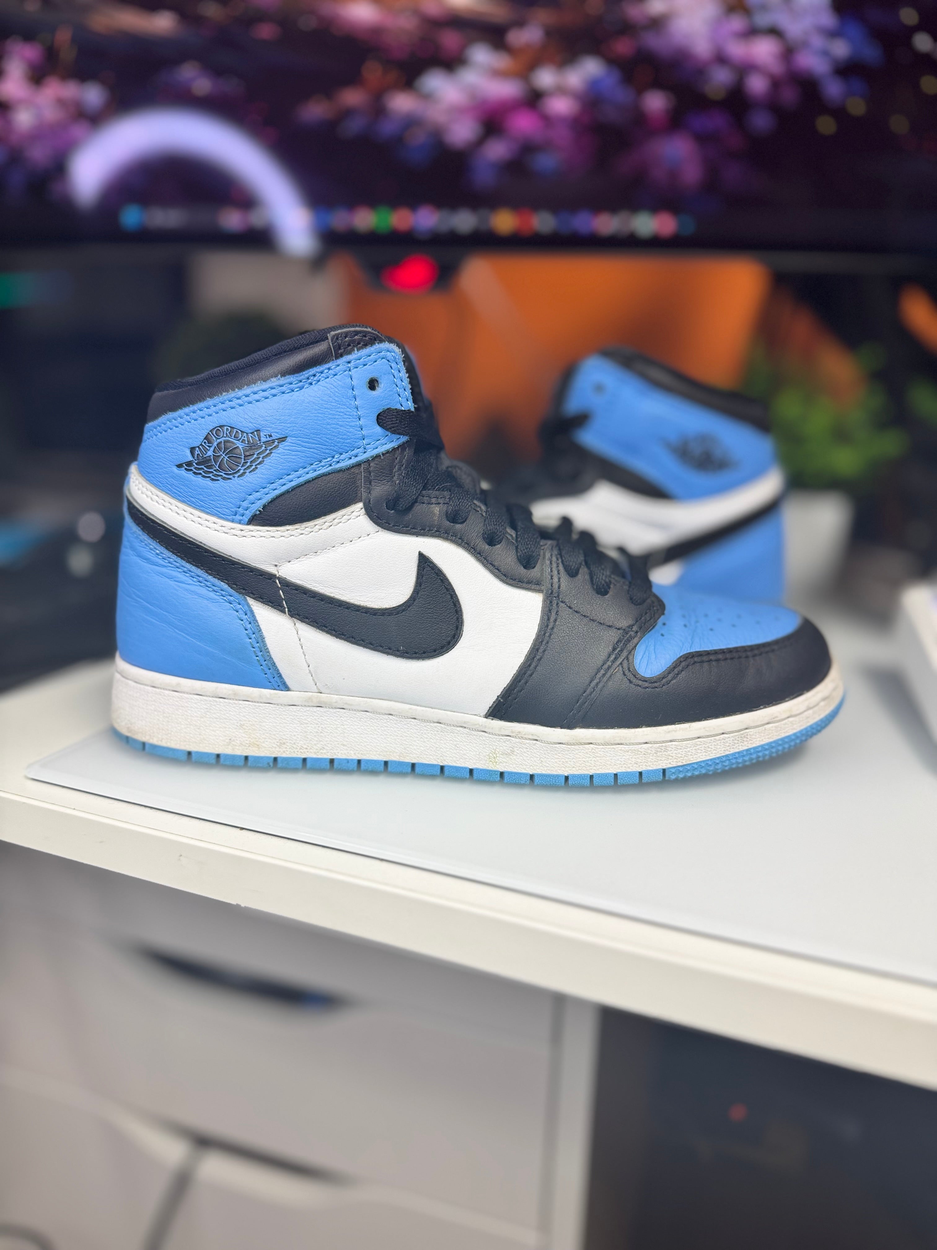 "UNC Toe" Air Jordan Retro 1 (GS)