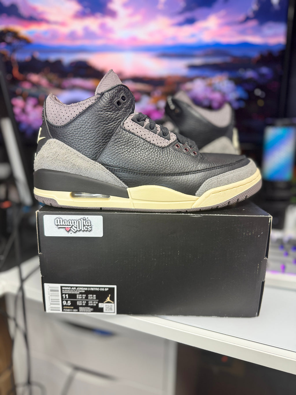 “While You Were Sleeping” AMM Air Jordan Retro 3
