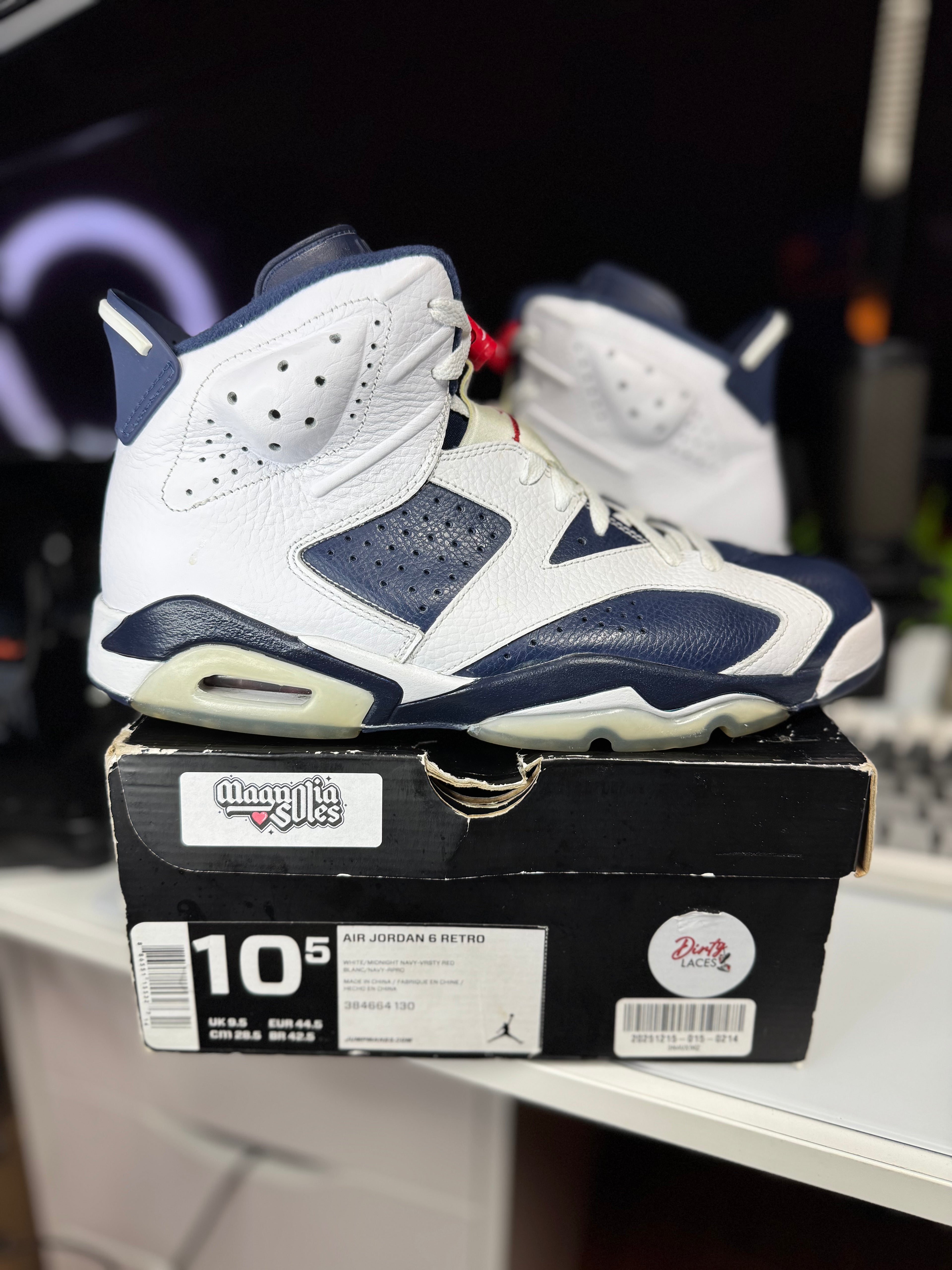 "Olympic" Air Jordan Retro 6