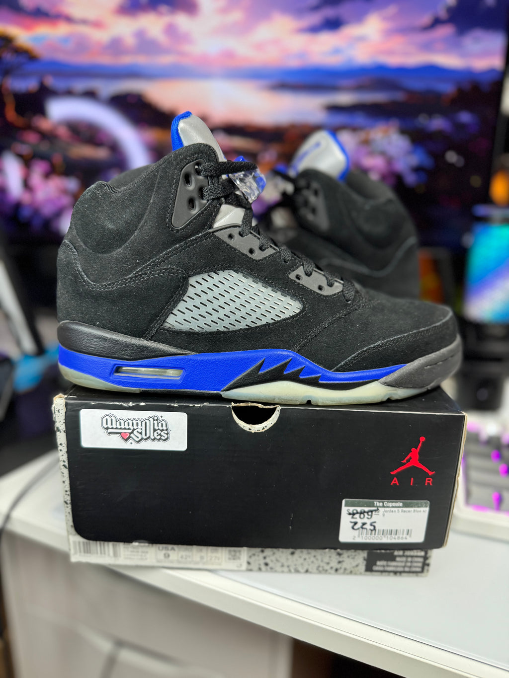 "Racer Blue" Air Jordan Retro 5