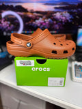 "Cognac" Crocs Clogs