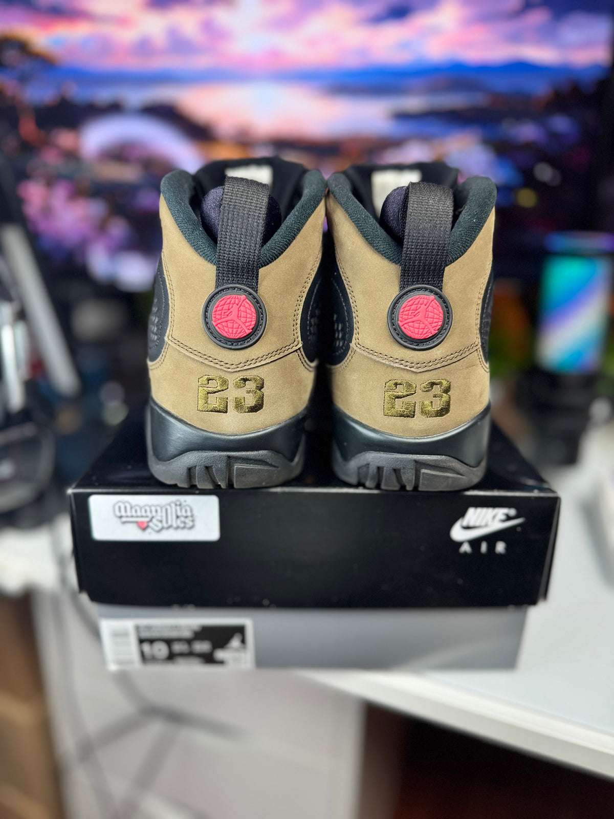 "Olive" Air Jordan Retro 9