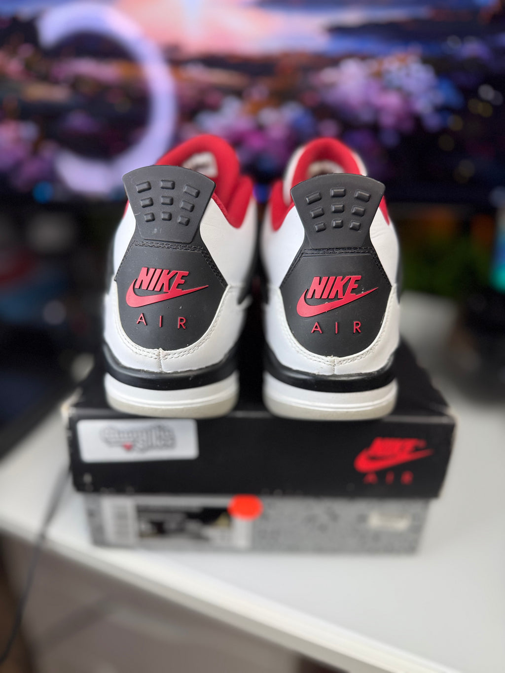 "Fire Red 2020" Air Jordan Retro 4 (GS)
