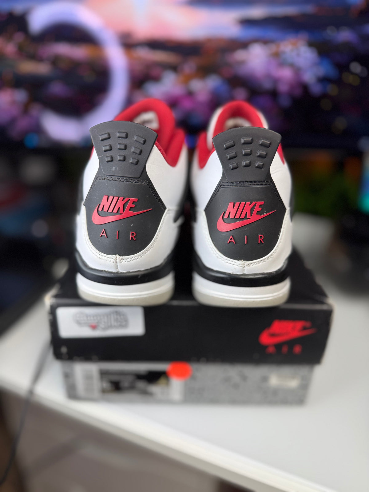 "Fire Red 2020" Air Jordan Retro 4 (GS)