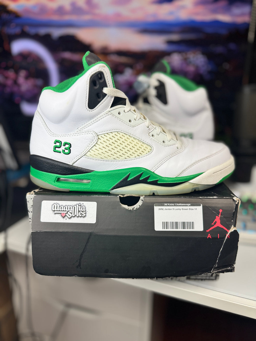 "Lucky Green" Air Jordan Retro 5 (WMNS)