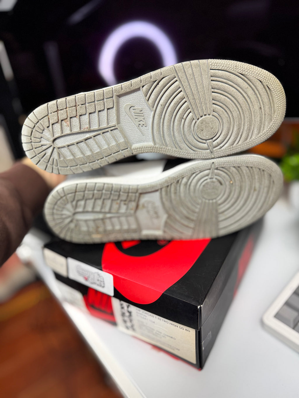"Barons" Air Jordan Retro 1 (GS)
