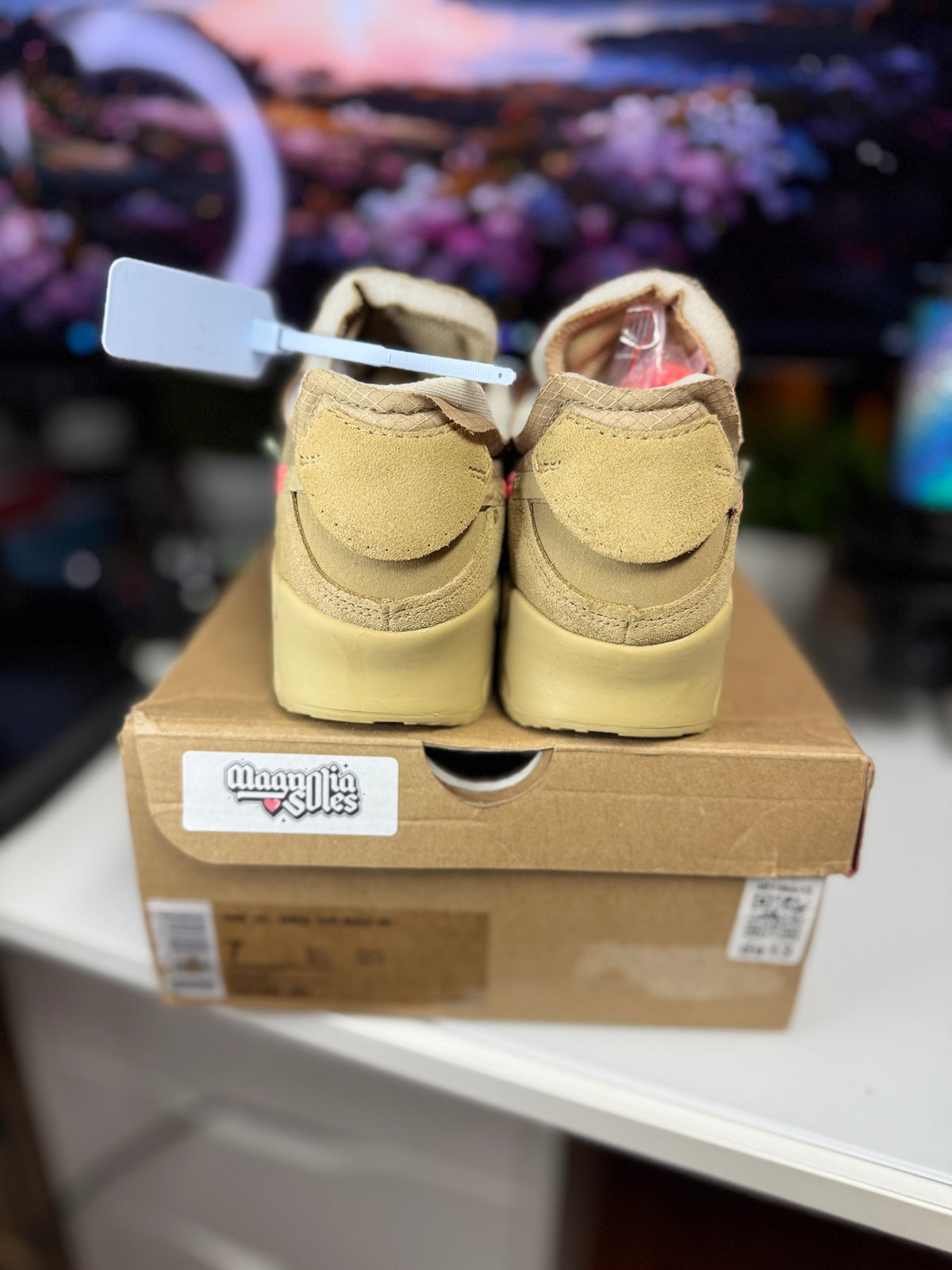 "Desert Ore" Off White Nike Air Max 90