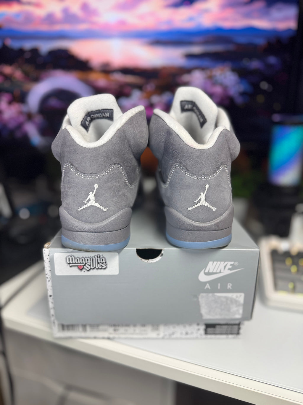 “Wolf Grey” Air Jordan Retro 5 (GS)
