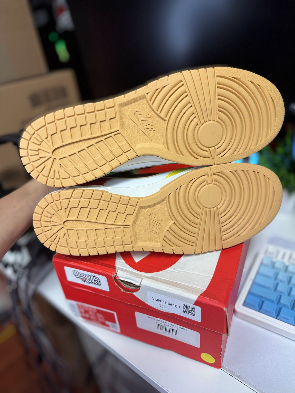 "Free 99 White" Nike Dunk Low