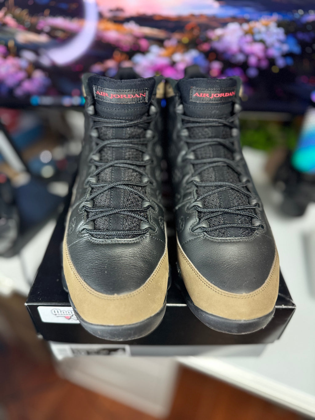 "Olive" Air Jordan Retro 9
