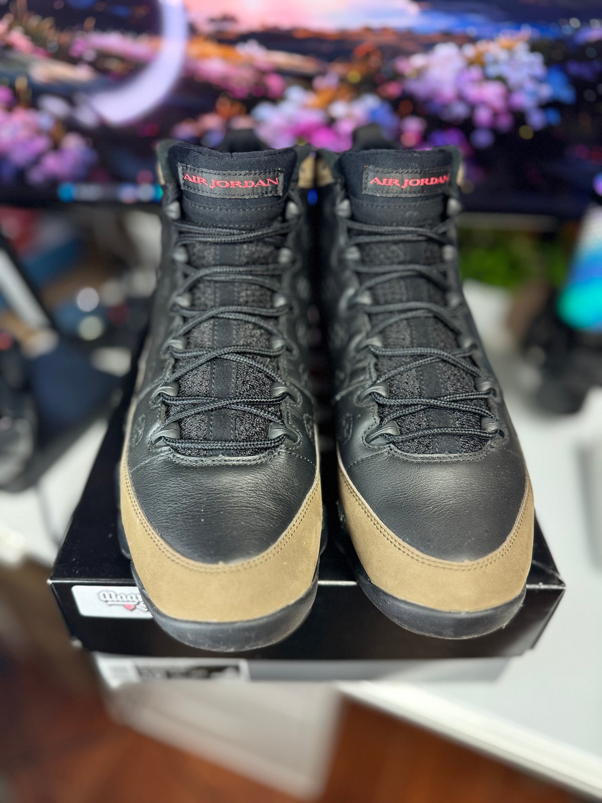 "Olive" Air Jordan Retro 9