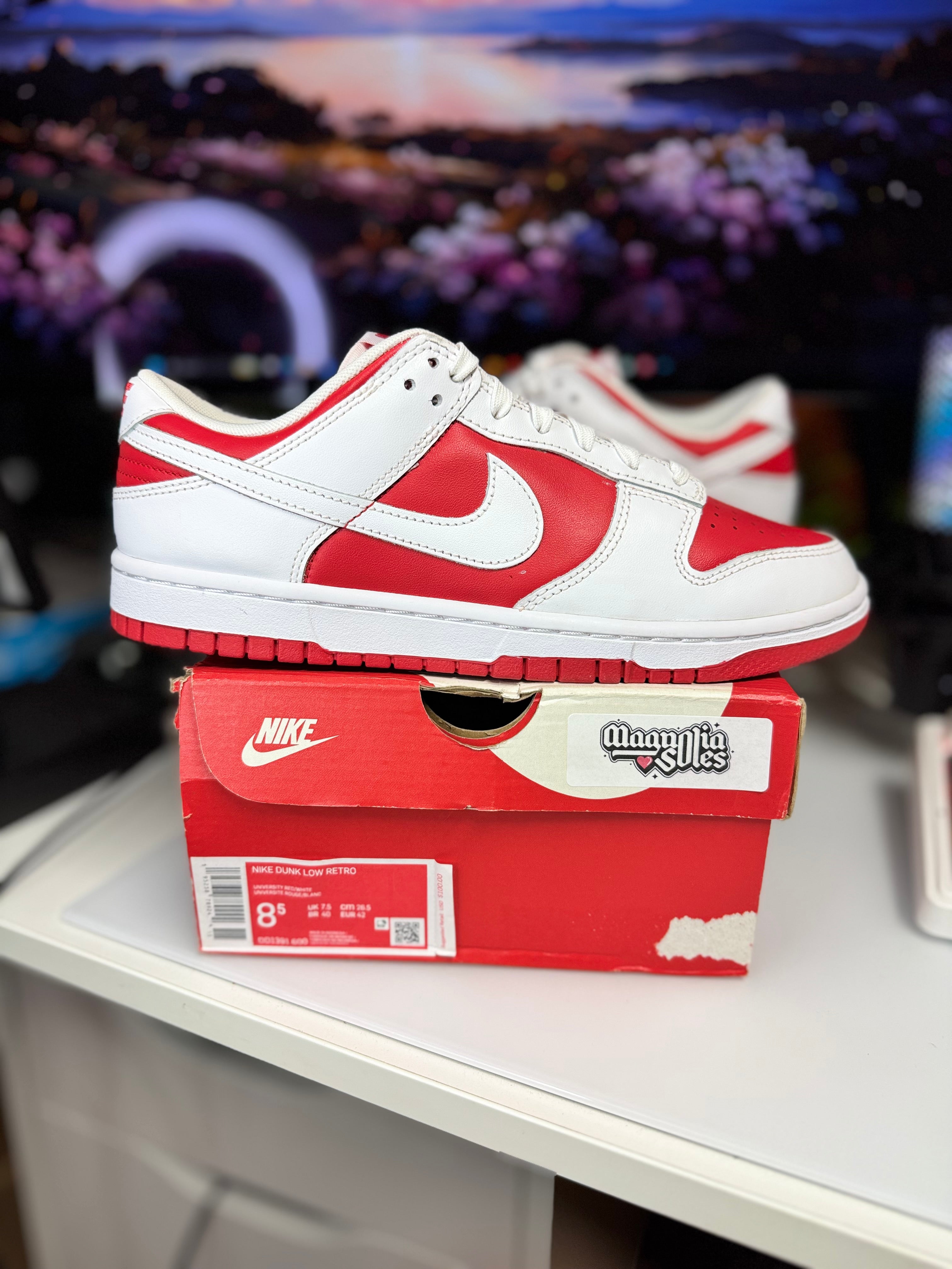 “Championship Red” Nike Dunk Low